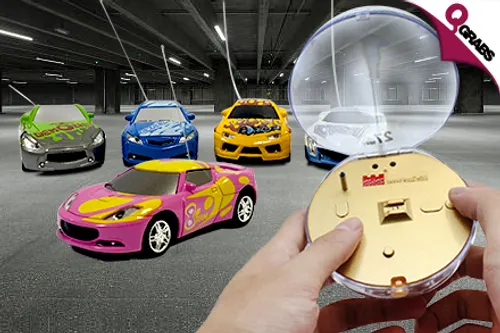 For QR45 Time to Zoooooom with Mini Remote Controlled Racing Cars - Choose from different Colors & Frequencies! (QR118 Value)